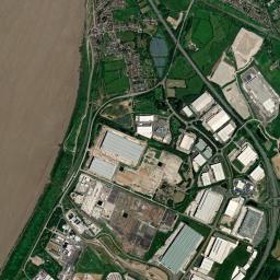 Pilning High Resolution Satellite Map