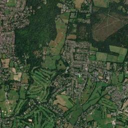 Stoke Poges High Resolution Satellite Map