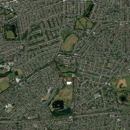 Becontree High Resolution Satellite Map