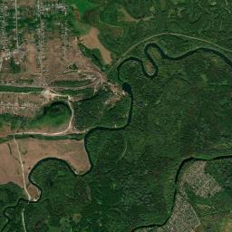 Pinerovka High Resolution Satellite Map