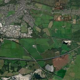 Cefn Cribwr High Resolution Satellite Map