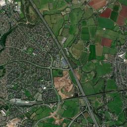 Stoke Gifford High Resolution Satellite Map