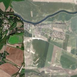 Salzmünde High Resolution Satellite Map