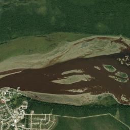 Waskaganish High Resolution Satellite Map