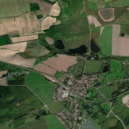 Röblingen am See High Resolution Satellite Map