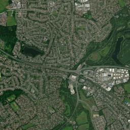 Lower Earley High Resolution Satellite Map