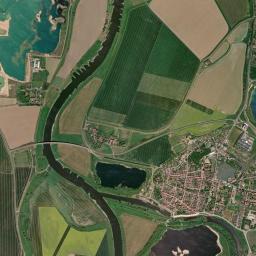 Mühlberg High Resolution Satellite Map