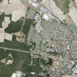 Hoyerswerda High Resolution Satellite Map