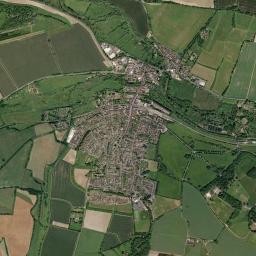 Hungerford High Resolution Satellite Map