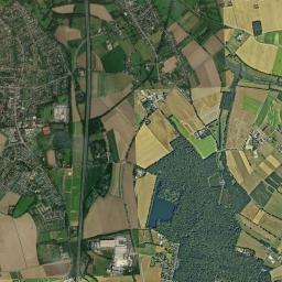 Düsseldorf District High Resolution Satellite Map