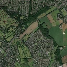 West Wickham High Resolution Satellite Map
