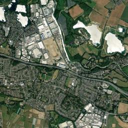 Aylesford High Resolution Satellite Map