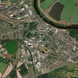 Riesa High Resolution Satellite Map