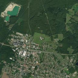 Niesky High Resolution Satellite Map