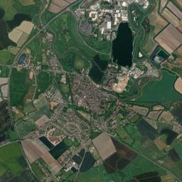 Sandwich High Resolution Satellite Map