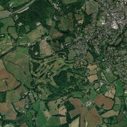 Oxted High Resolution Satellite Map