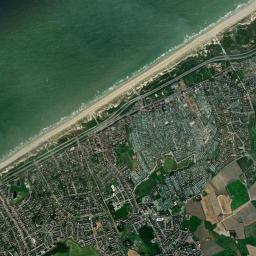 Bredene High Resolution Satellite Map