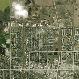 Yorkton High Resolution Satellite Map