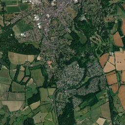 Dorking High Resolution Satellite Map
