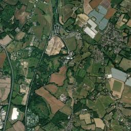 Yalding High Resolution Satellite Map