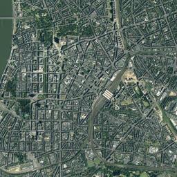 Düsseldorf High Resolution Satellite Map