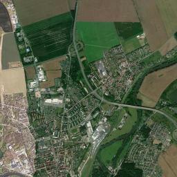 Burgwerben High Resolution Satellite Map