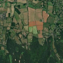 Peaslake High Resolution Satellite Map