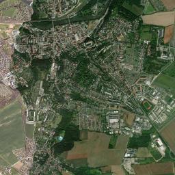 Weißenfels High Resolution Satellite Map