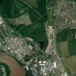 Böhlen High Resolution Satellite Map