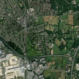 Horley High Resolution Satellite Map