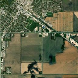 Dauphin High Resolution Satellite Map