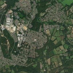 Bordon High Resolution Satellite Map