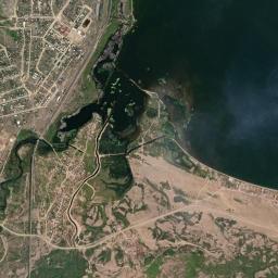 Gusinoye Ozero High Resolution Satellite Map