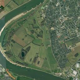 Monheim am Rhein High Resolution Satellite Map