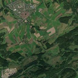 Frankenau High Resolution Satellite Map