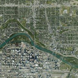 Calgary Satellite Map