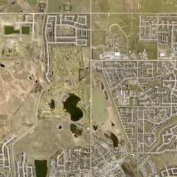 Strathmore High Resolution Satellite Map