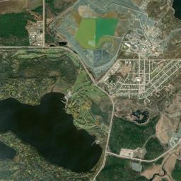 Golden High Resolution Satellite Map