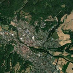Rotenburg an der Fulda High Resolution Satellite Map