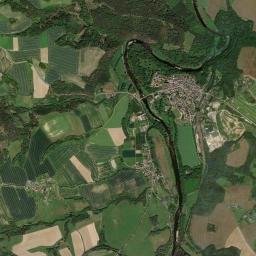 Wechselburg High Resolution Satellite Map