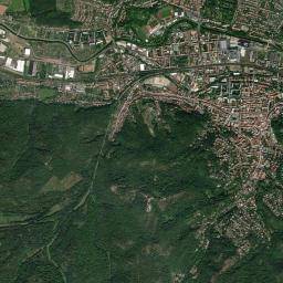 Eisenach High Resolution Satellite Map