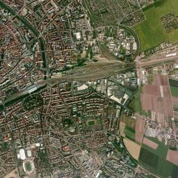 Erfurt High Resolution Satellite Map