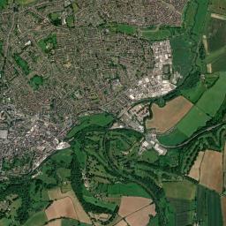 Yeovil High Resolution Satellite Map