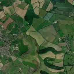 Child Okeford High Resolution Satellite Map