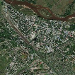 Belogorsk High Resolution Satellite Map