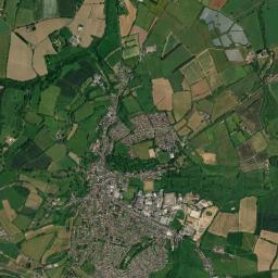 Crewkerne High Resolution Satellite Map