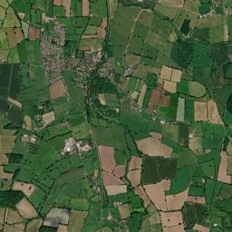 Yetminster High Resolution Satellite Map