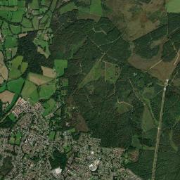 Verwood High Resolution Satellite Map