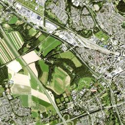 Husken High Resolution Satellite Map