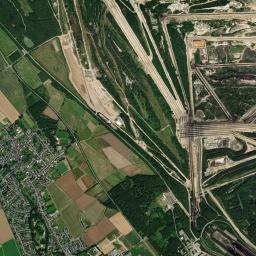 Niederzier High Resolution Satellite Map